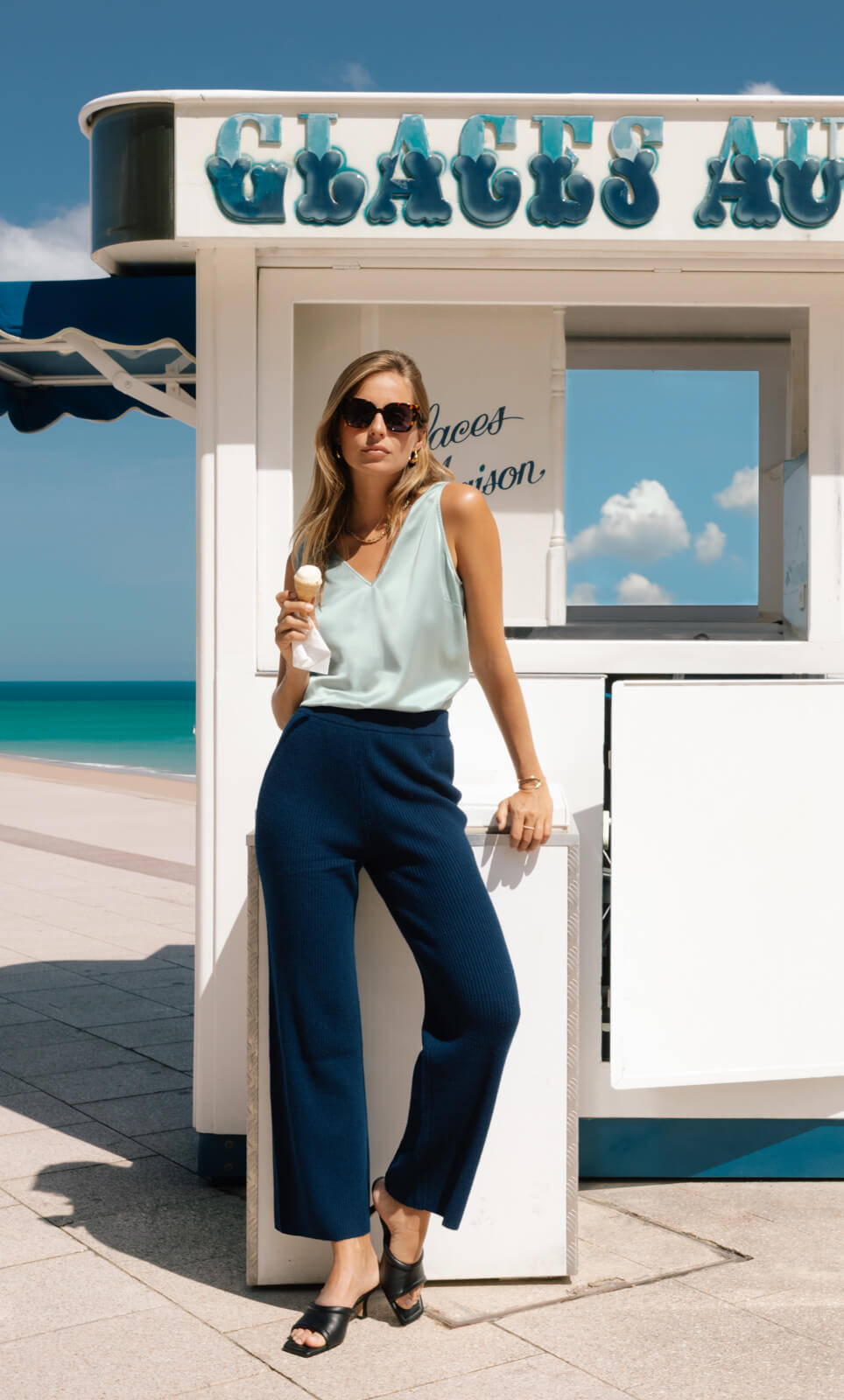 Amalfi Silk Tank