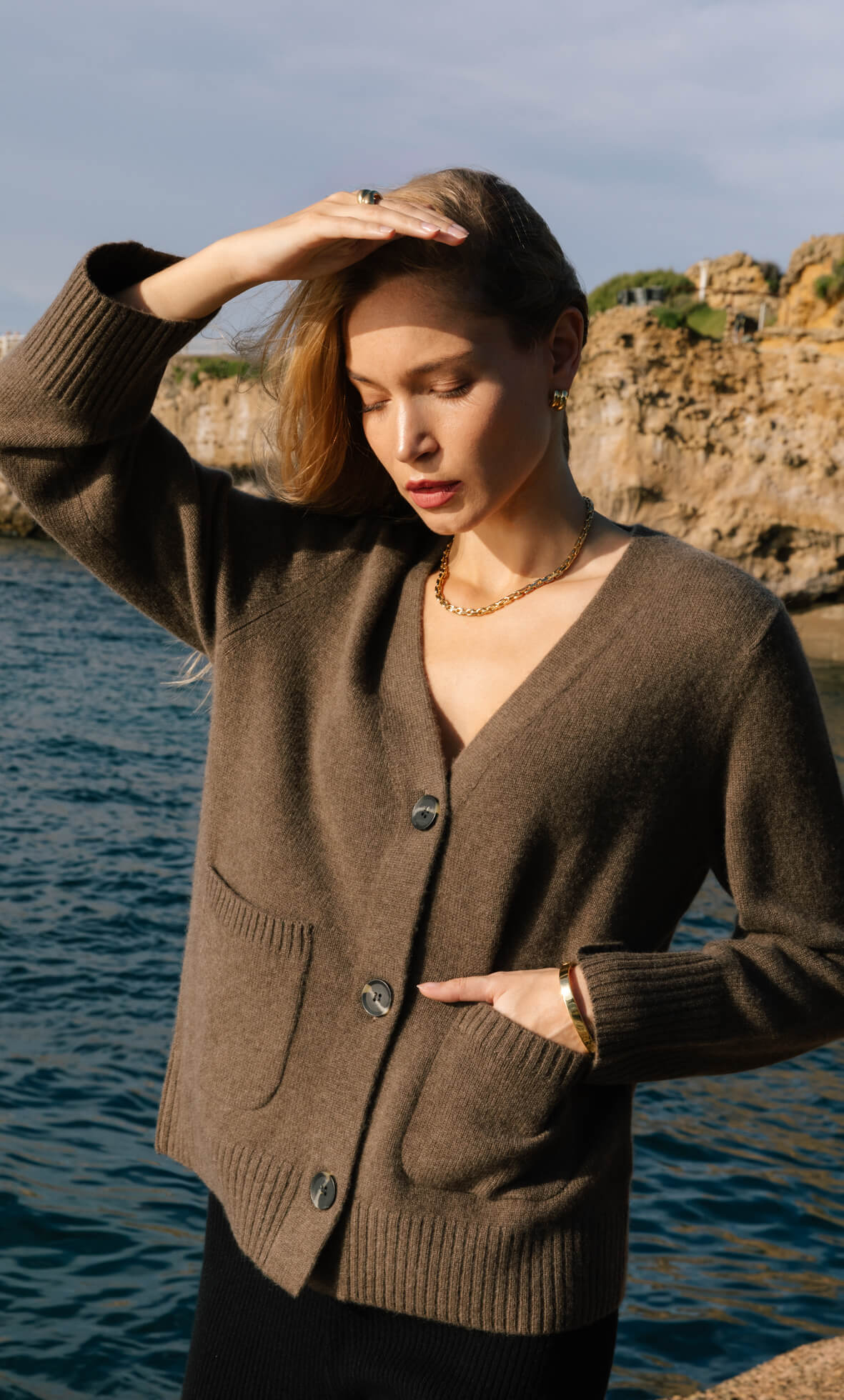 Chiara Cashmere Cardigan
