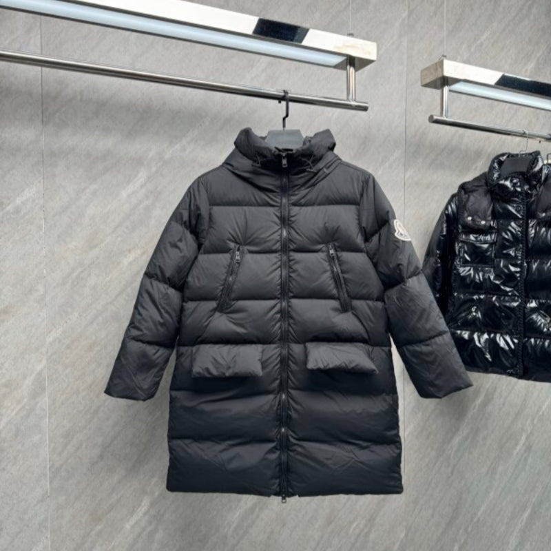 110211 New large standard mid length down jacket Top quliaty 1:1 clothing