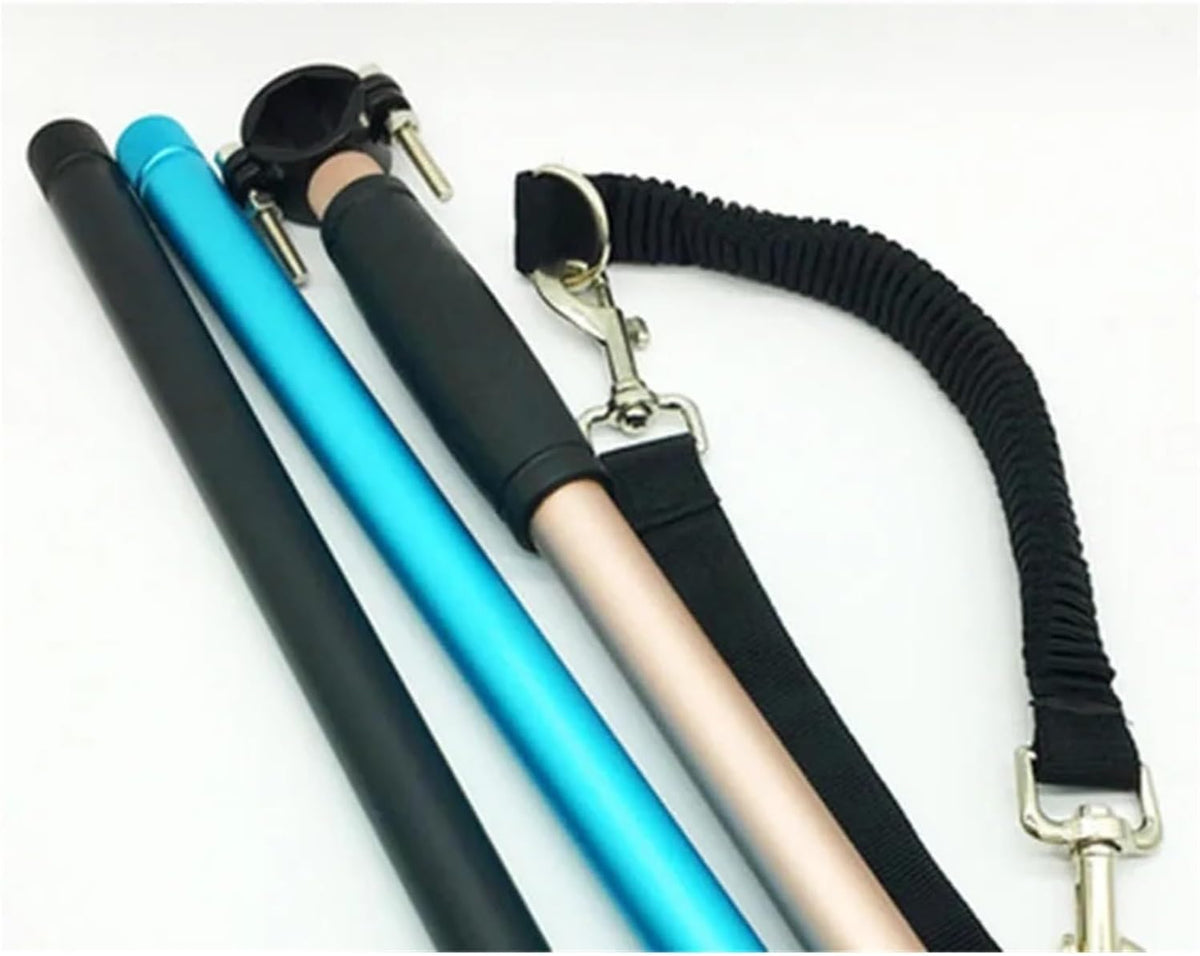 Compatible for Nylon Elastic Dog Bicycle Traction Belt Rope Leash Bike Attachment Pet Walk Run Jogging Distance Keeper Hand Free Pets