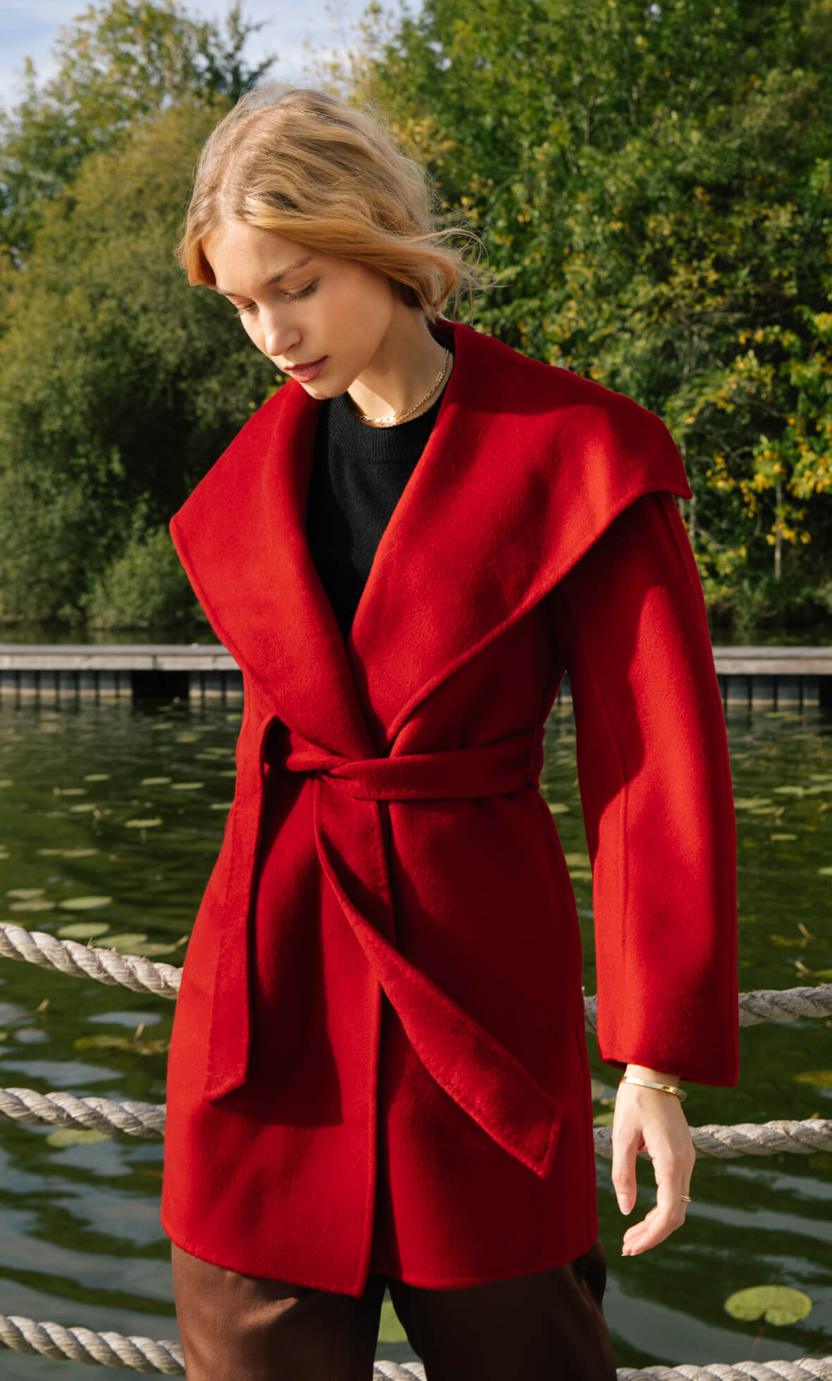 Alba Cashmere Coat
