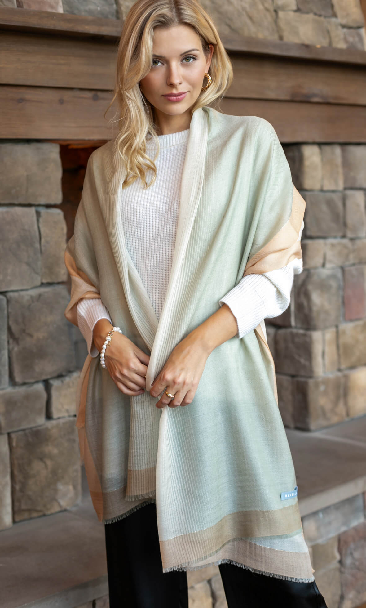 Aria Cashmere Wrap Scarf