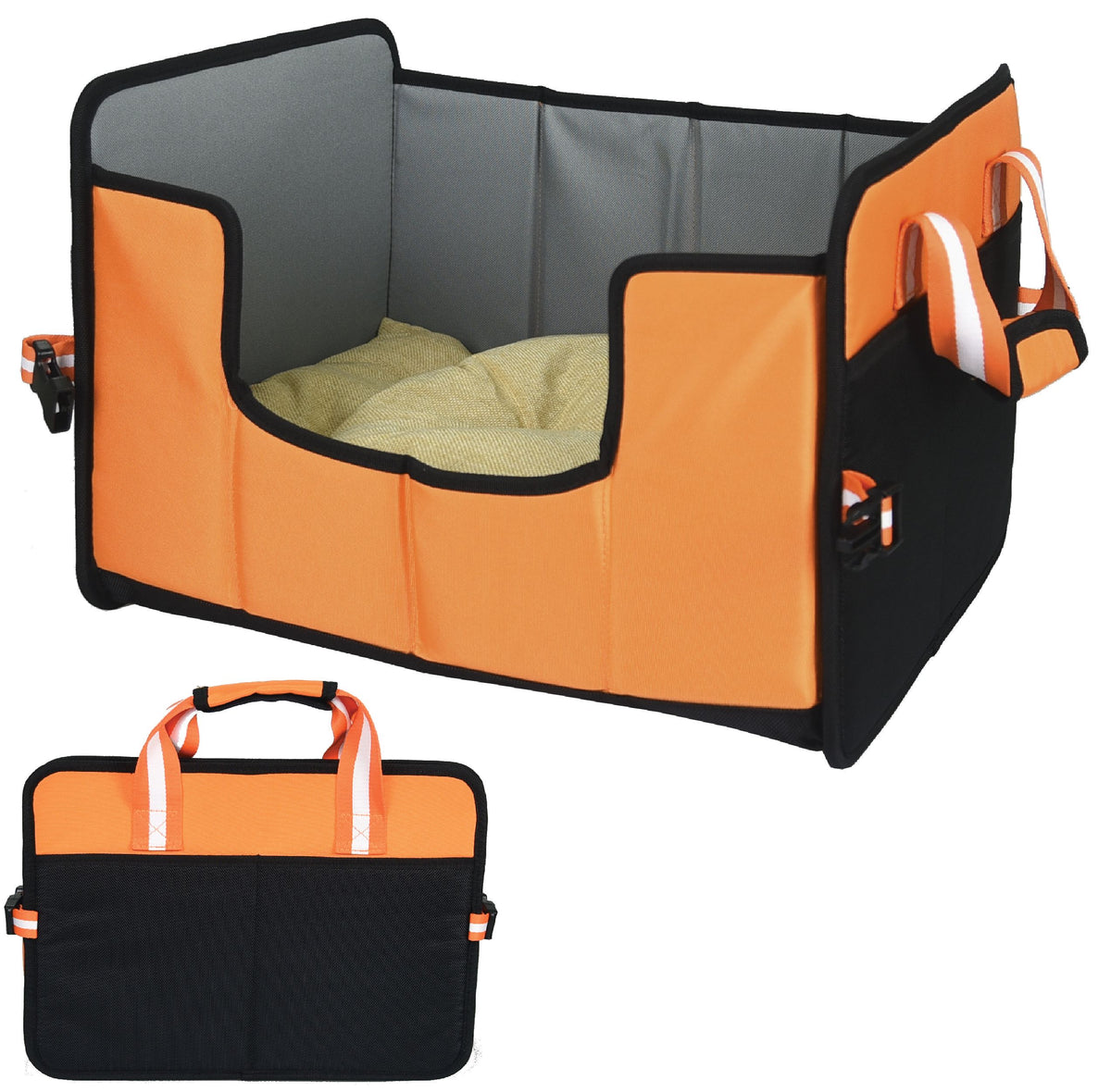 Pet Life ® 'Travel-Nest' Folding Travel Cat and Dog Bed