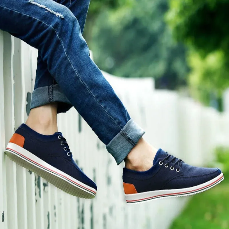 Breathable Men's Lace Up Shoes