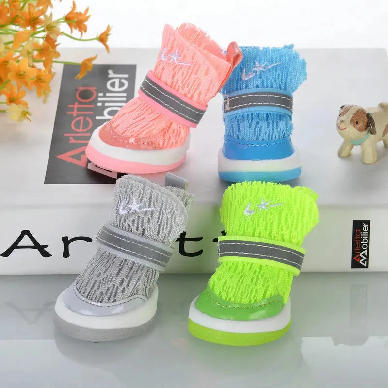 Breathable Soft Bottom Dog Shoes