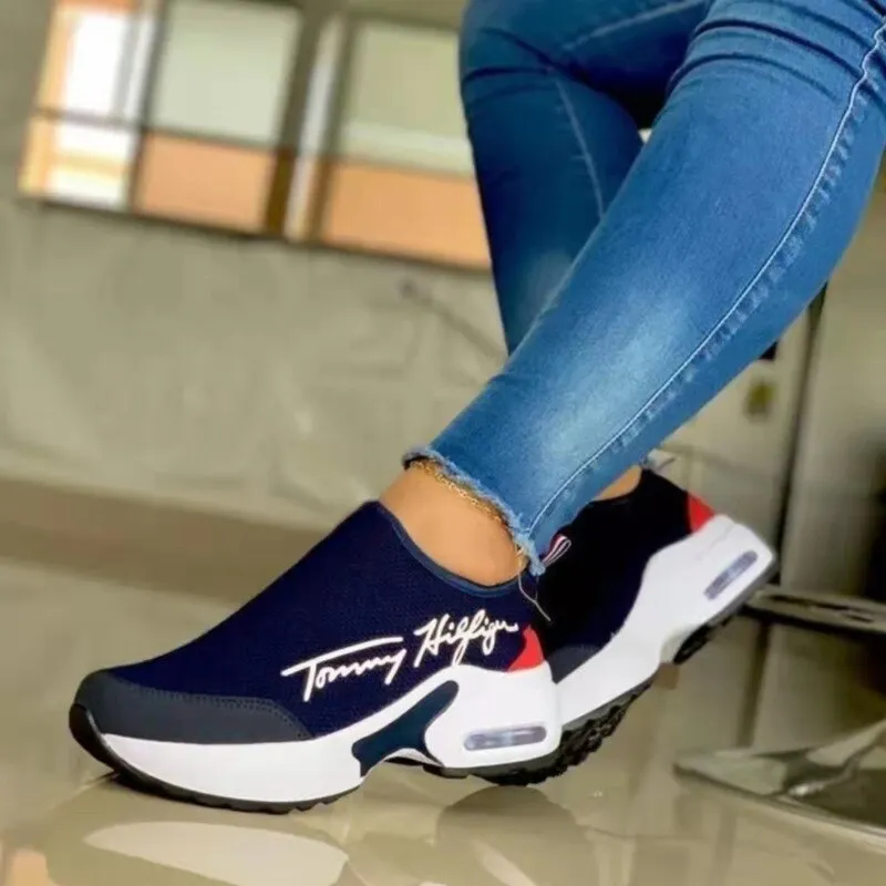 Breathable Wedges Walking Sneakers