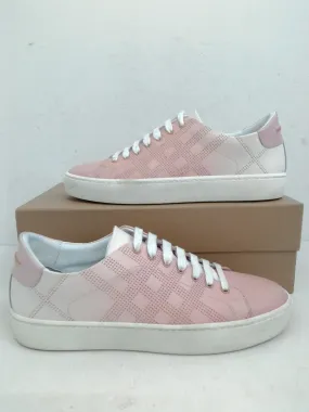 Burberry Women's Low Top Sneakers Sugar Pink Size 37.5