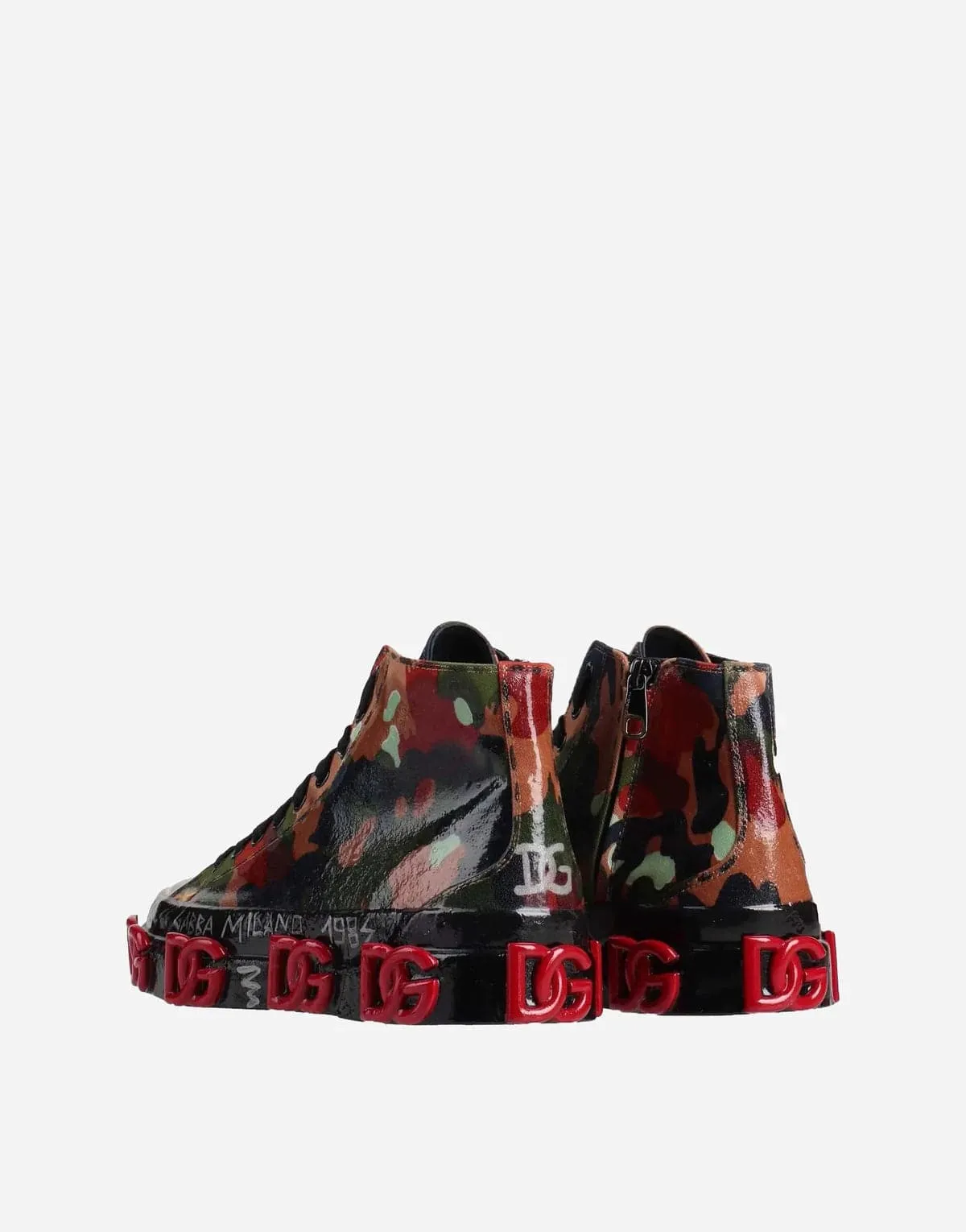 Camouflage High Top Sneakers (Dupe)