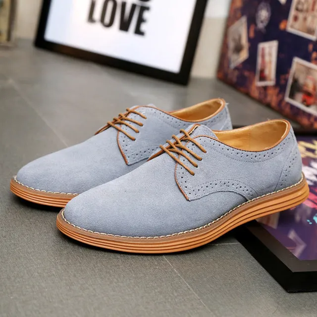 Casual Business Breathable Suede Flats Shoes