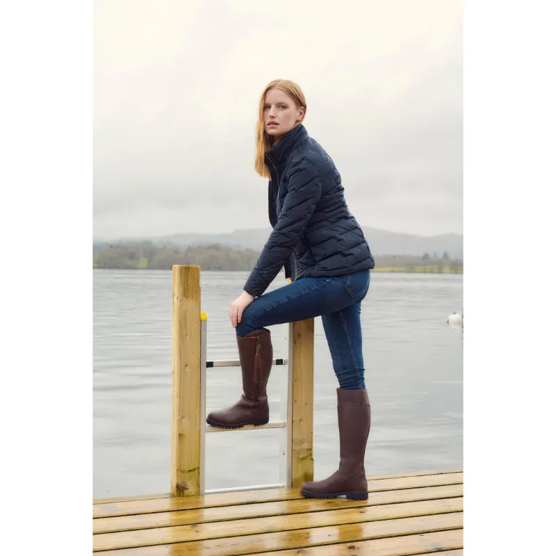 Fairfax & Favor Explorer Regular Fit Ladies Waterproof Boots - Mahogany