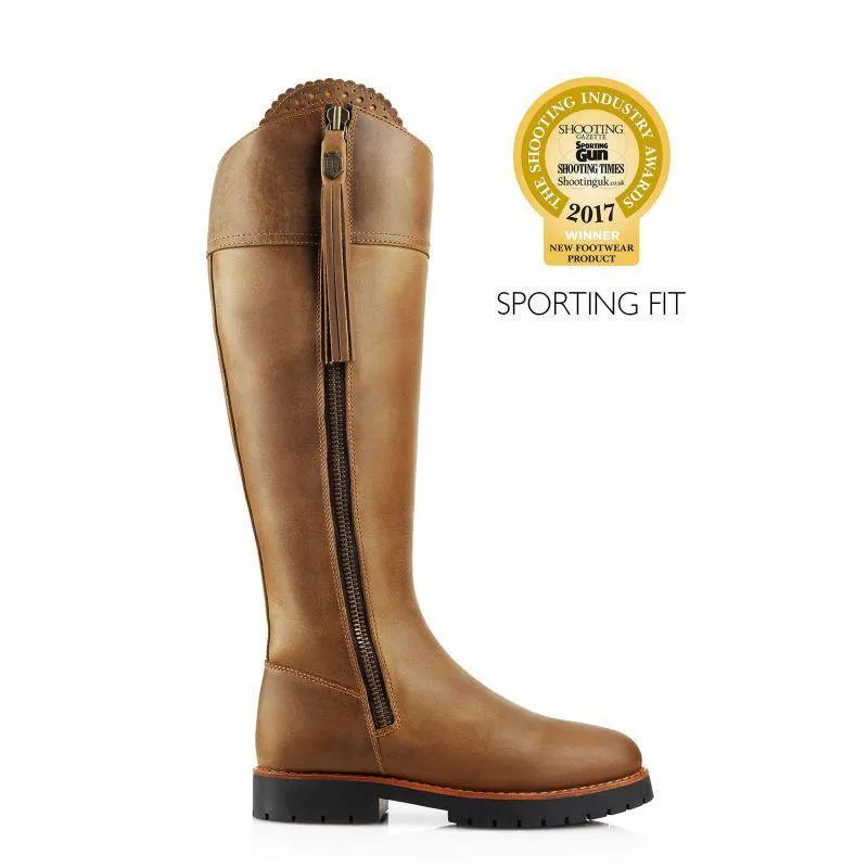 Fairfax & Favor Explorer Sporting Fit Ladies Waterproof Boots - Oak