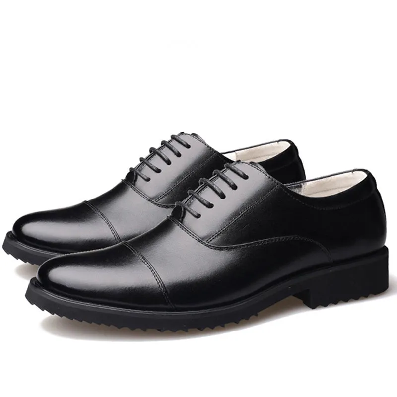 Men's Casual Genuine Leather Breathable Oxfords