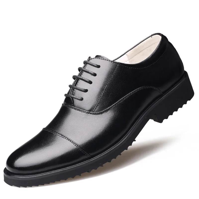 Men's Casual Genuine Leather Breathable Oxfords