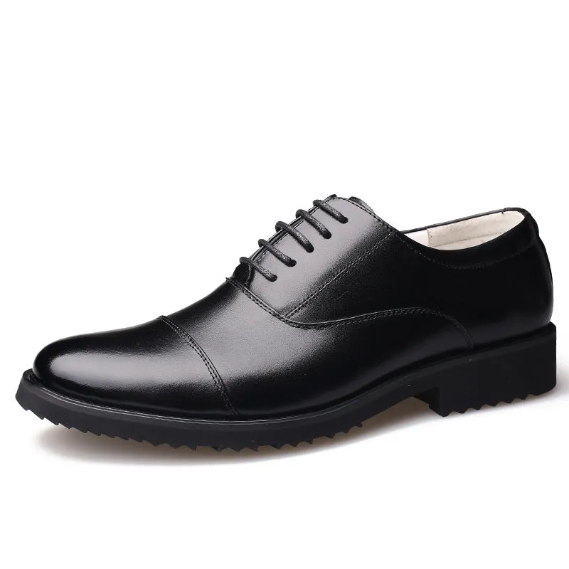 Men's Casual Genuine Leather Breathable Oxfords