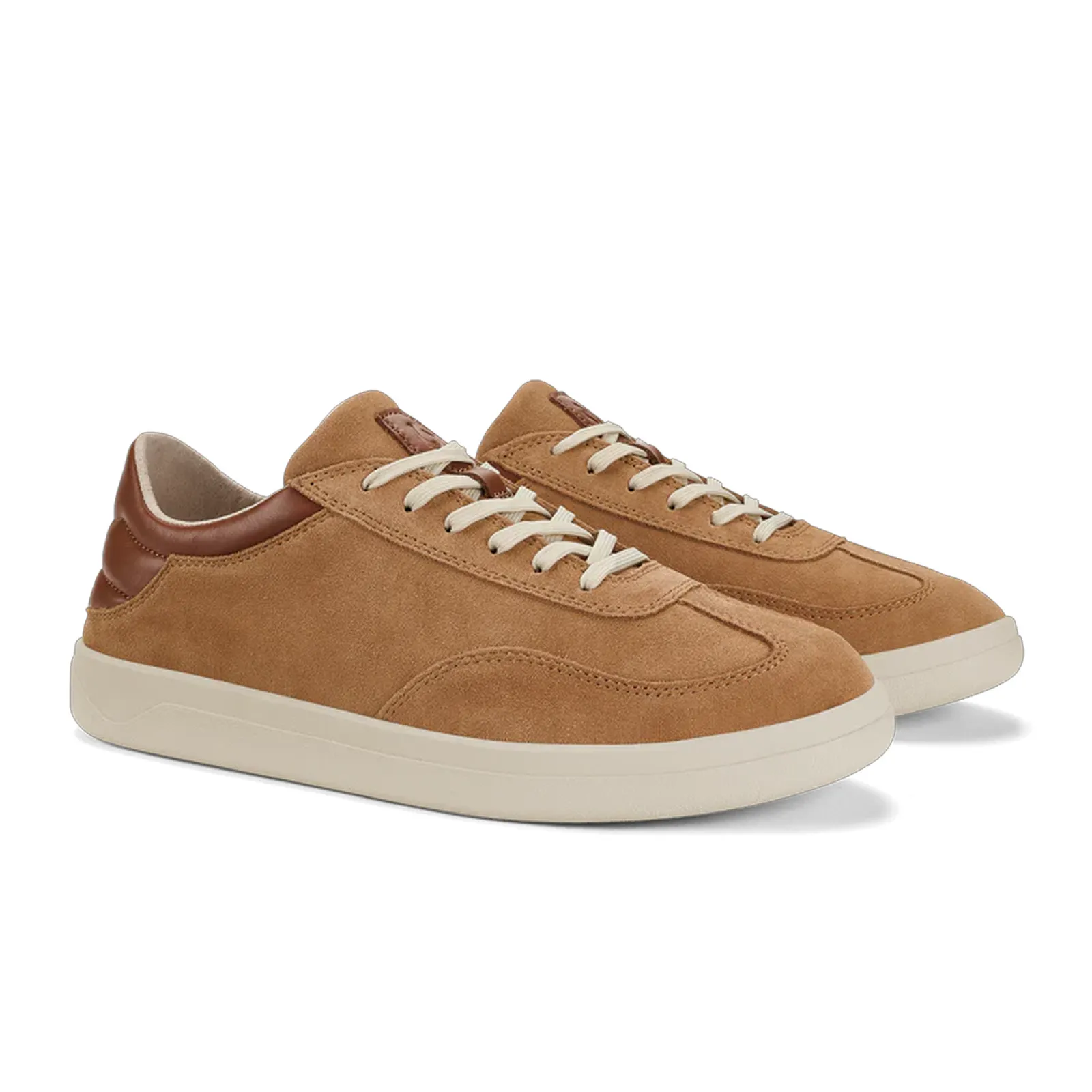 OluKai Punini Suede Lace Up (Men) - Tan/Toffee