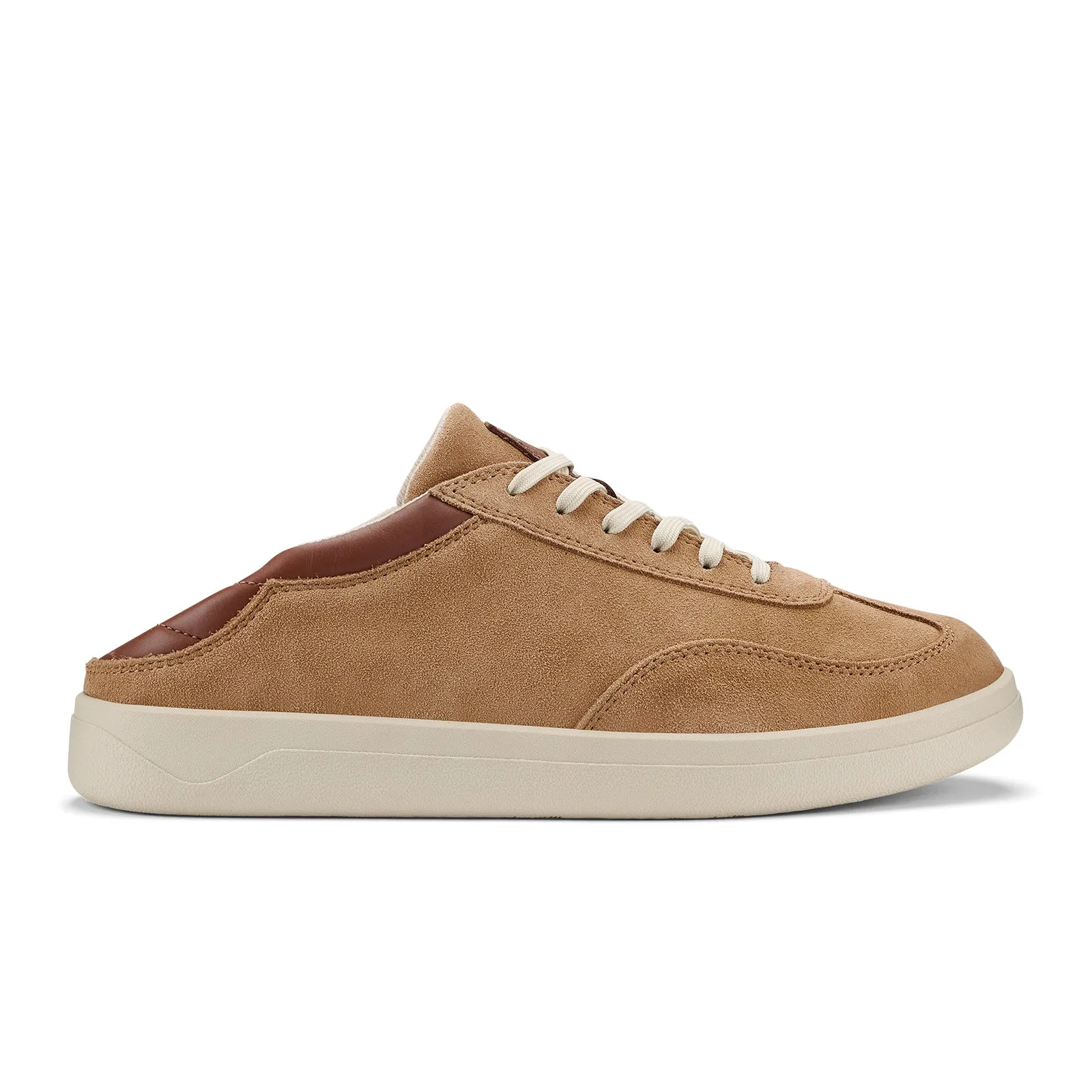 OluKai Punini Suede Lace Up (Men) - Tan/Toffee