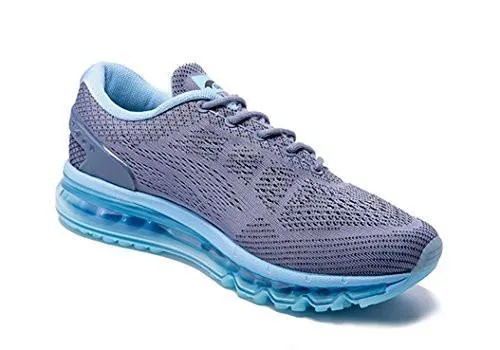 Onemix Air Running Shoes Light Gym Outdoor Walking Sneakers Grey Blue Size 8.5 DM US