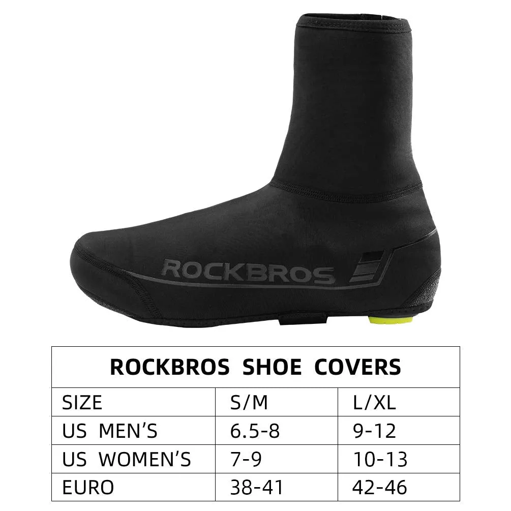 ROCKBROS Winter Thermal Water-Resistant Cycling Shoe Covers