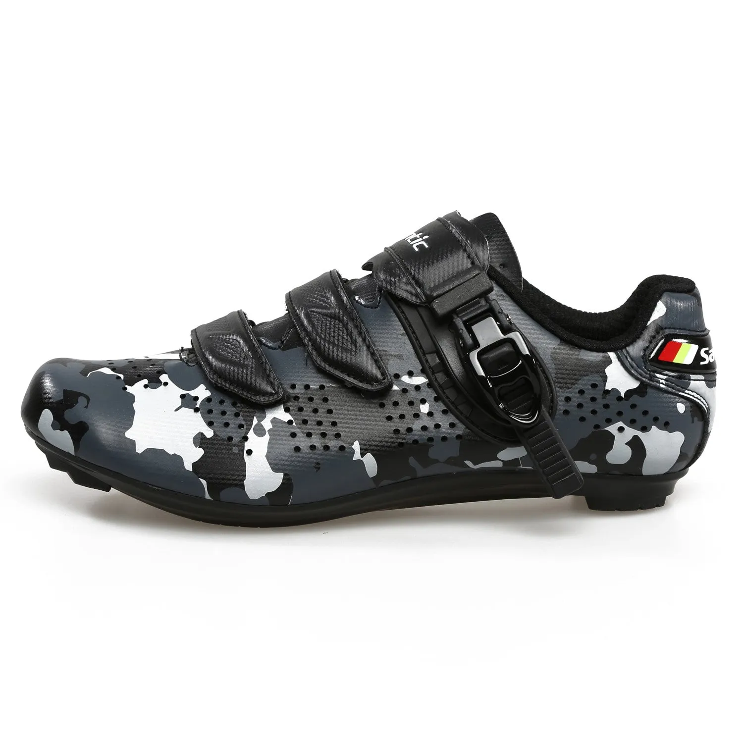 Santic Davee Gray Men Road Cycling Shoes