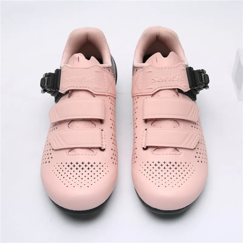 Santic Diana Pink Women Road Cycling Shoes