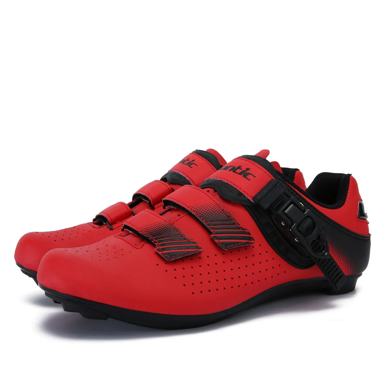 Santic LongMarch Red Men & Women Road Cycling Shoes