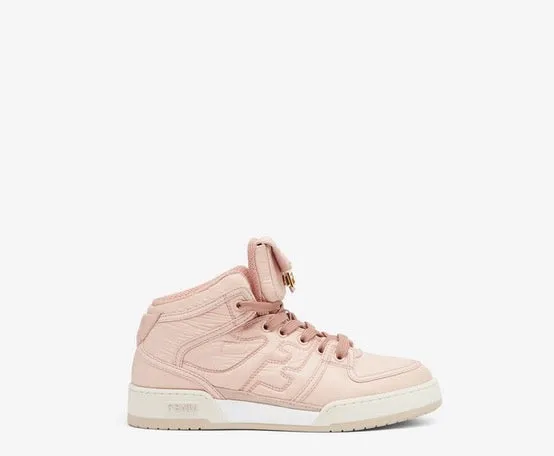 SE996 Fendi Match Pink Nylon high-tops / Size5-10