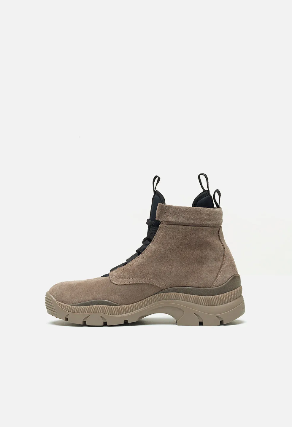 Speed Lace Up Boot / Mocha Suede