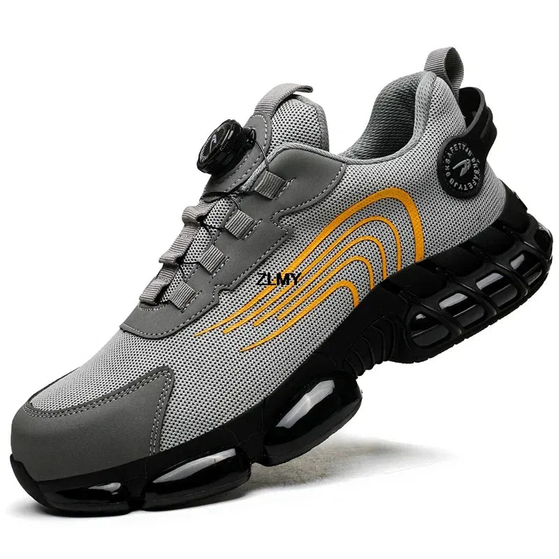 StridePro Mesh Work & Safety Shoes – Comfort Meets Durability