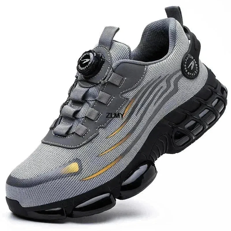 StridePro Mesh Work & Safety Shoes – Comfort Meets Durability