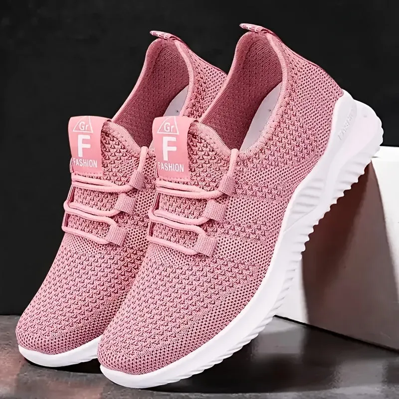 Stylish Solid Color Casual Sneakers for Women | Perfect for Casual Days