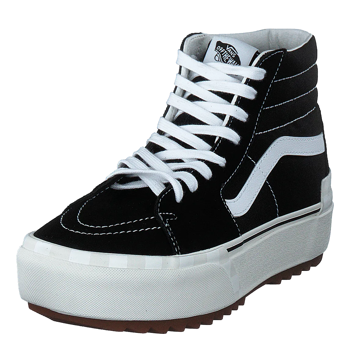 Ua Sk8-hi Stacked (suedecanvas)blkblncdblnc