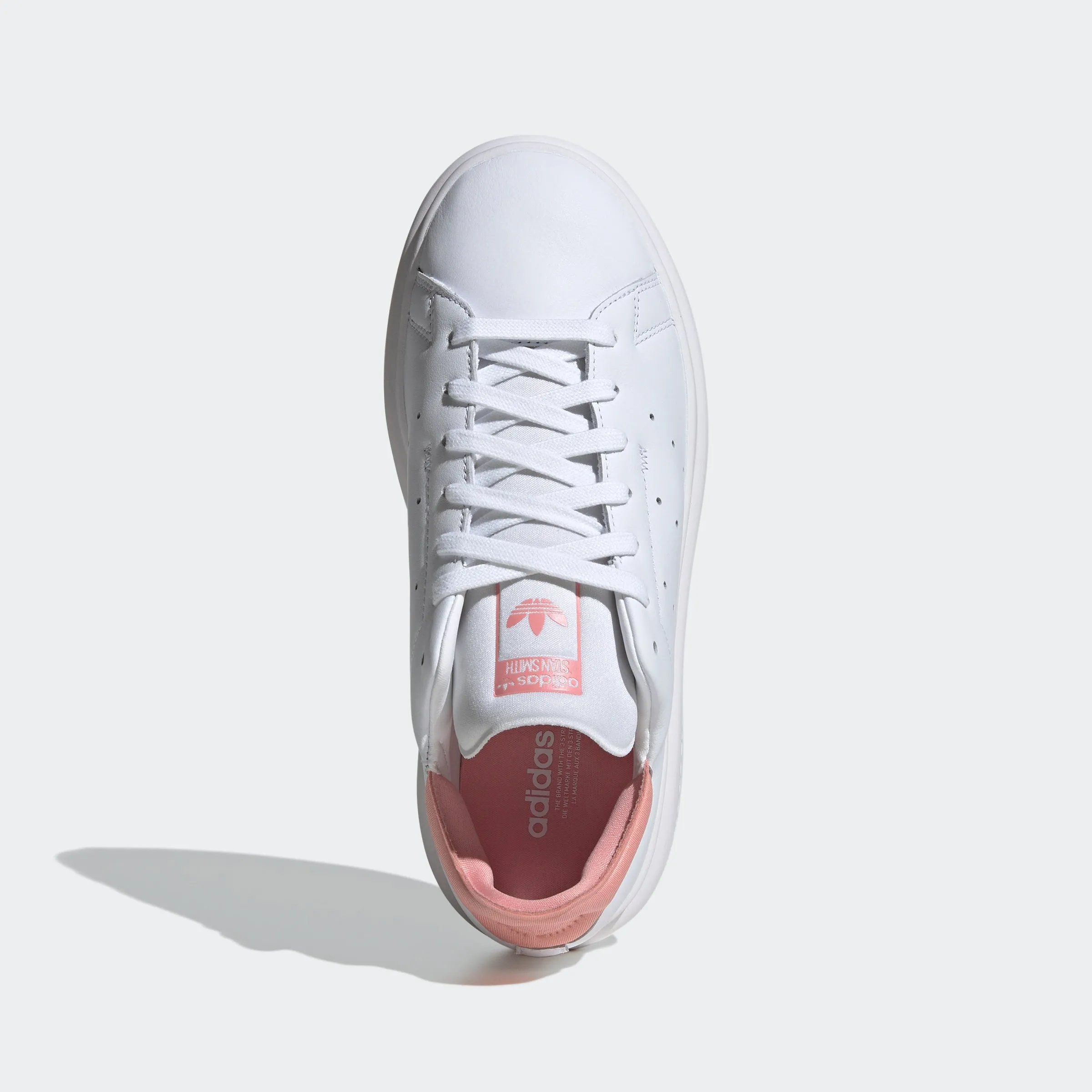 Women Stan Smith Plataform Cloud White / Cloud White / Semi Pink Spark