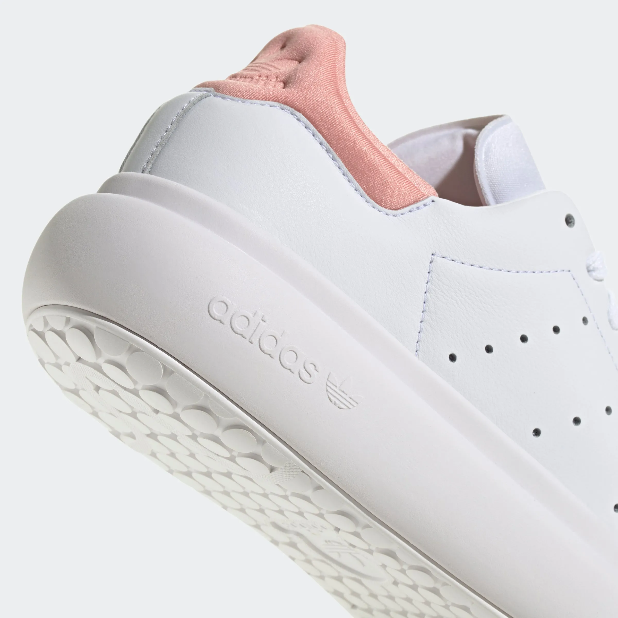 Women Stan Smith Plataform Cloud White / Cloud White / Semi Pink Spark