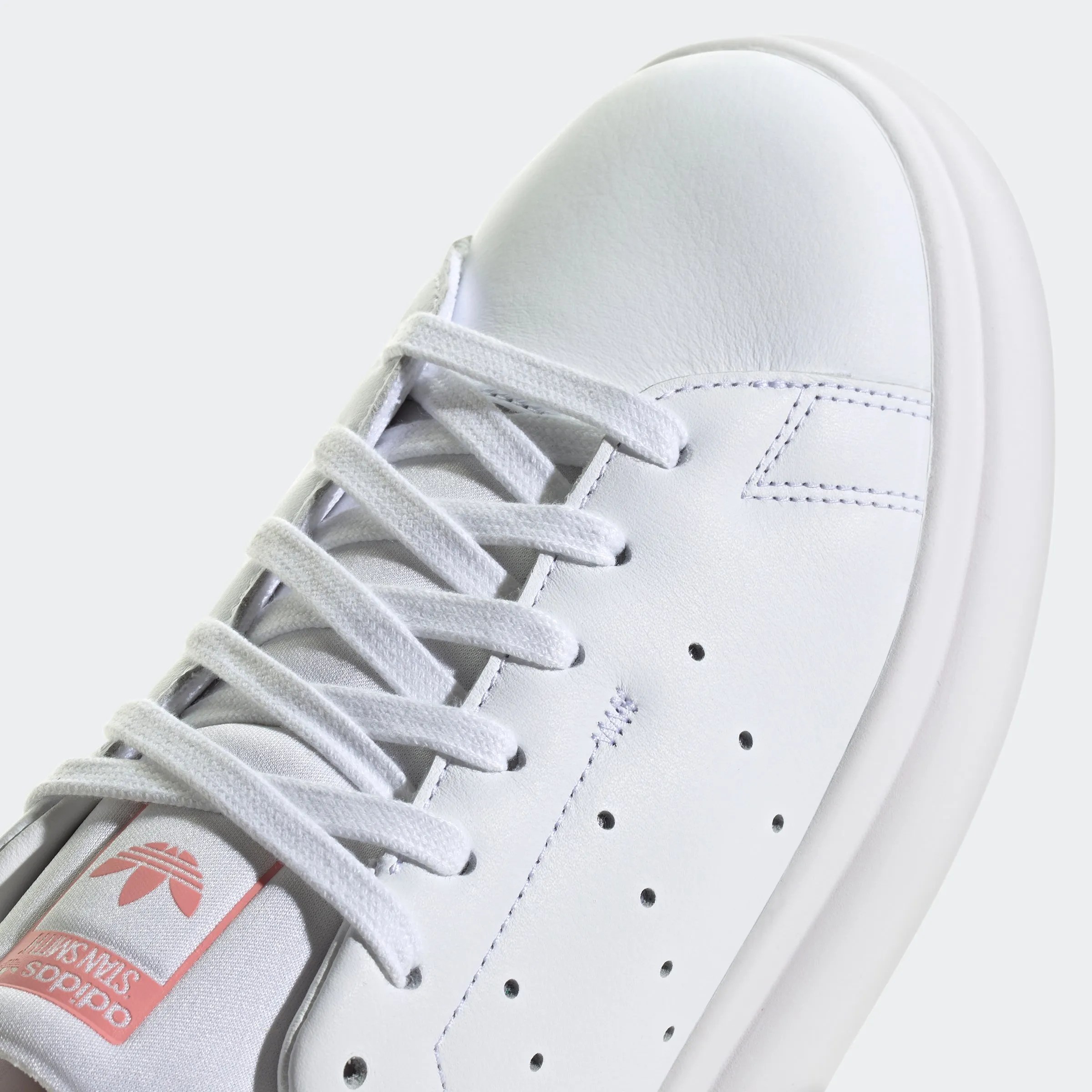 Women Stan Smith Plataform Cloud White / Cloud White / Semi Pink Spark